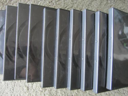 Doos +/- 90st. DVD doosjes nieuw