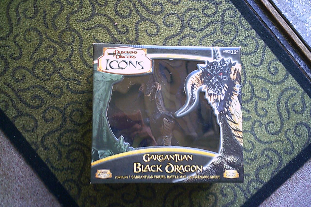 Dungeons & Dragons ICON - Gargantuan Black Dragon ...