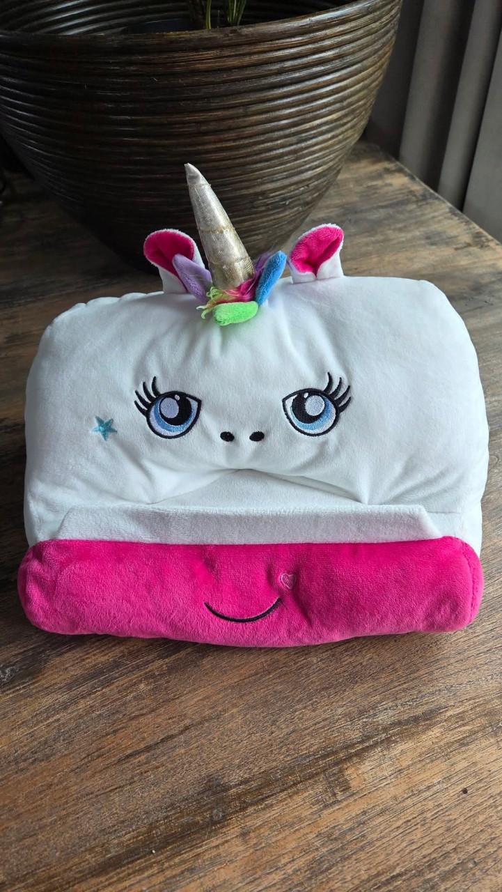 🎈Schattig 😍 Eenhoorn Leeskussen voor boeken en tablets.
