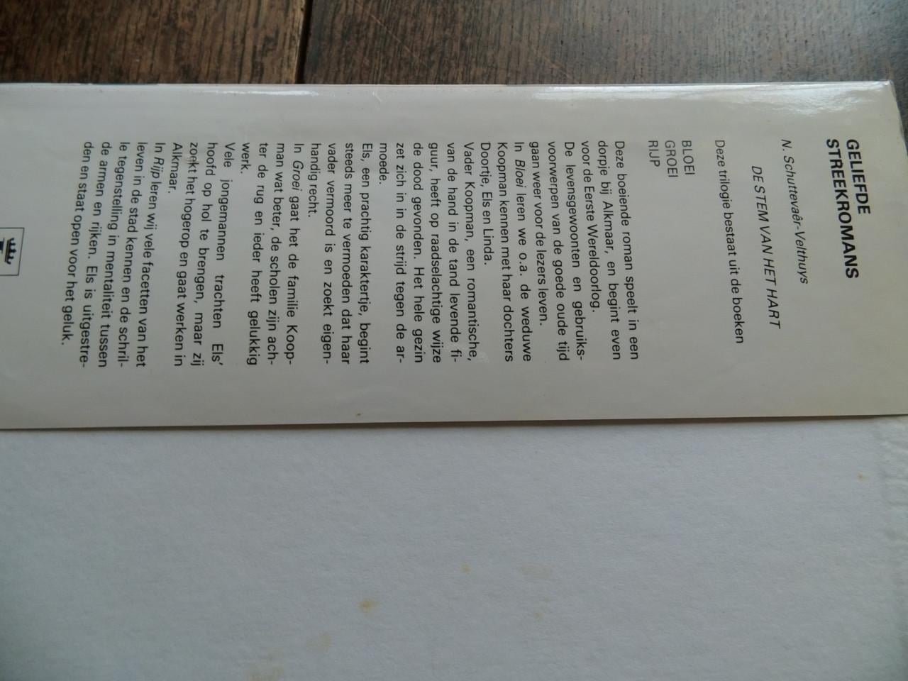 De Stem van het hart van N. Schuttevaer-Velthuys.
