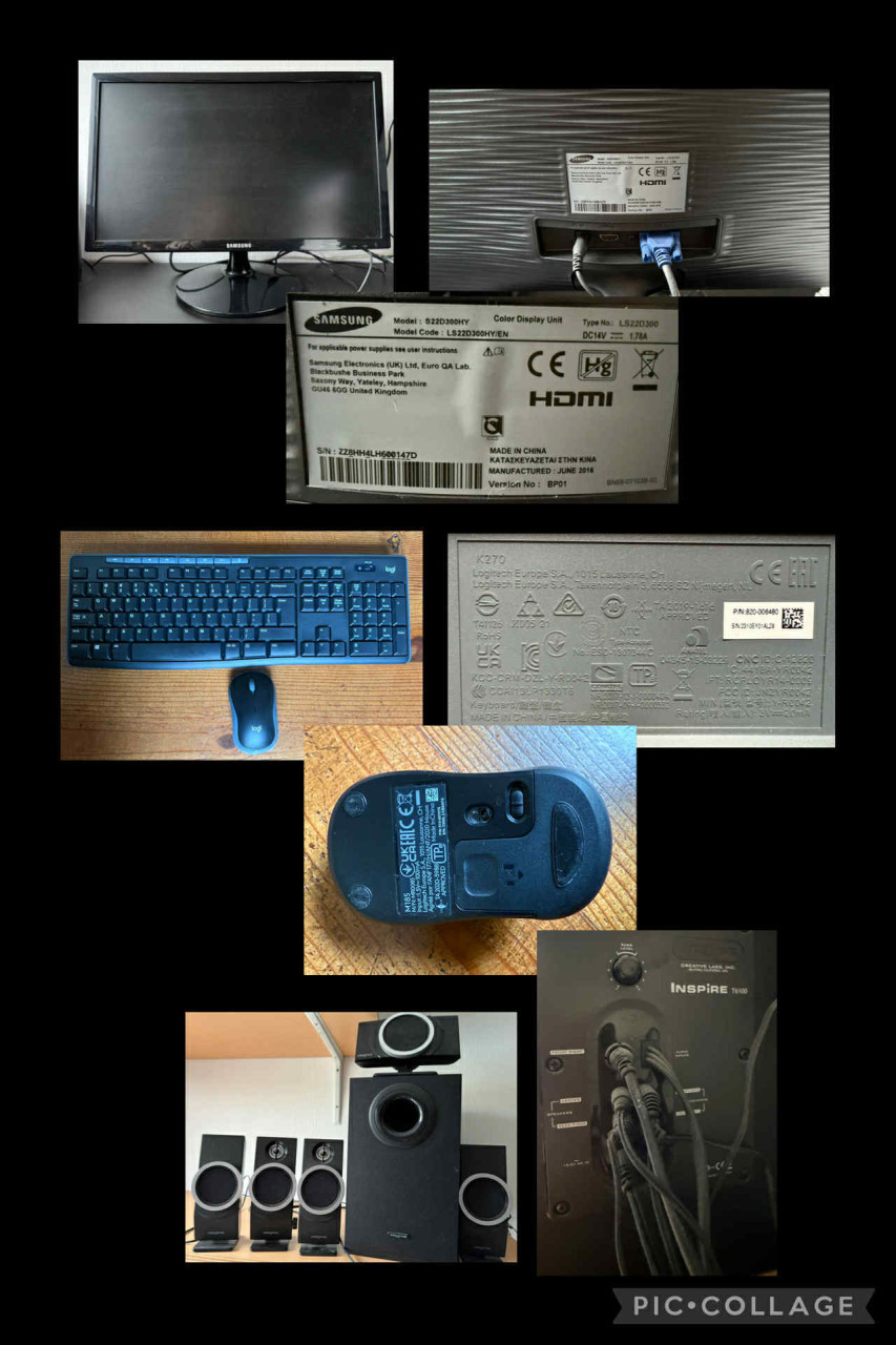 Logitech draadloos toetsenbord en muis