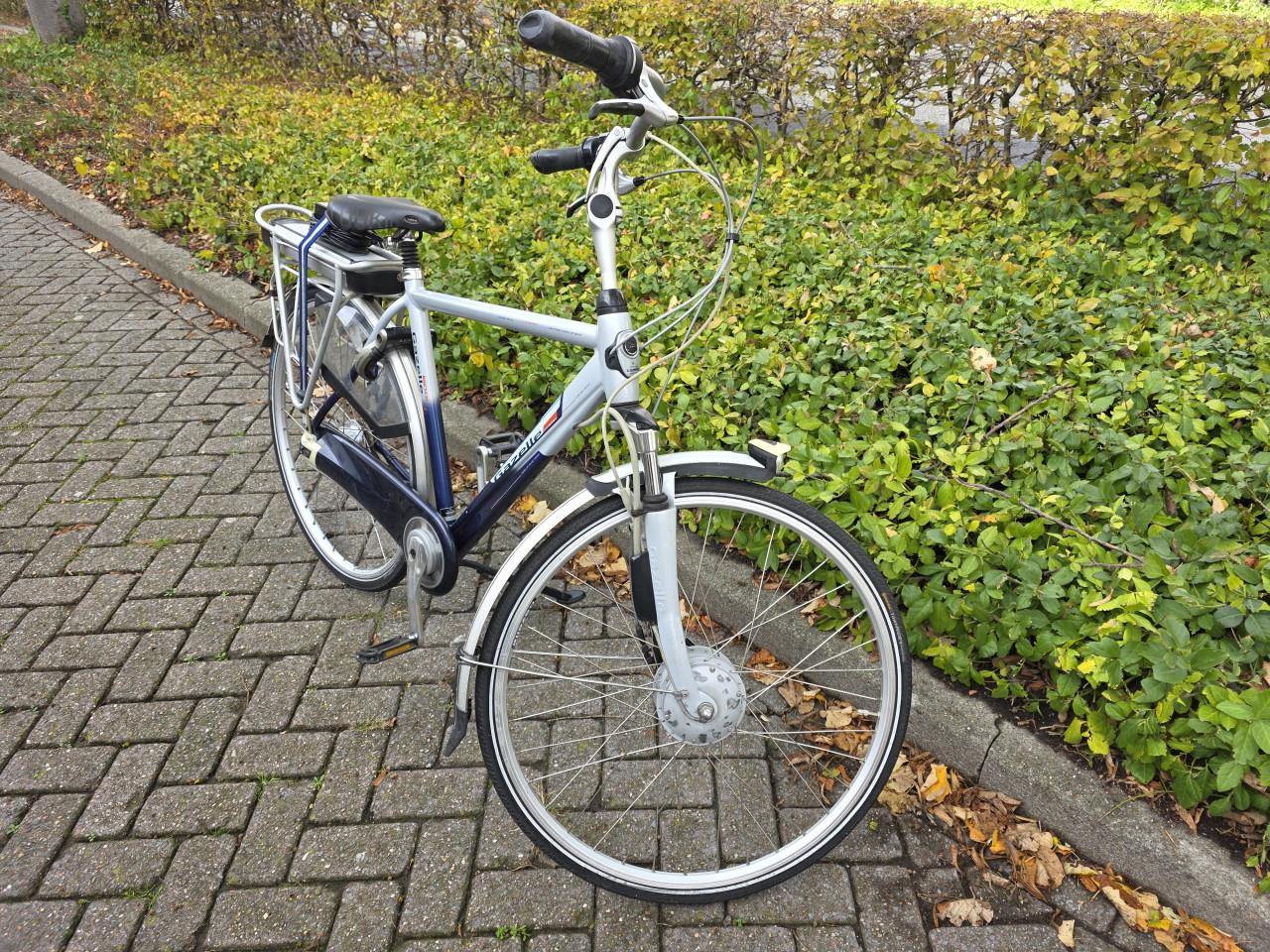 Schitterende Gazelle Orange elektrische heren fiets