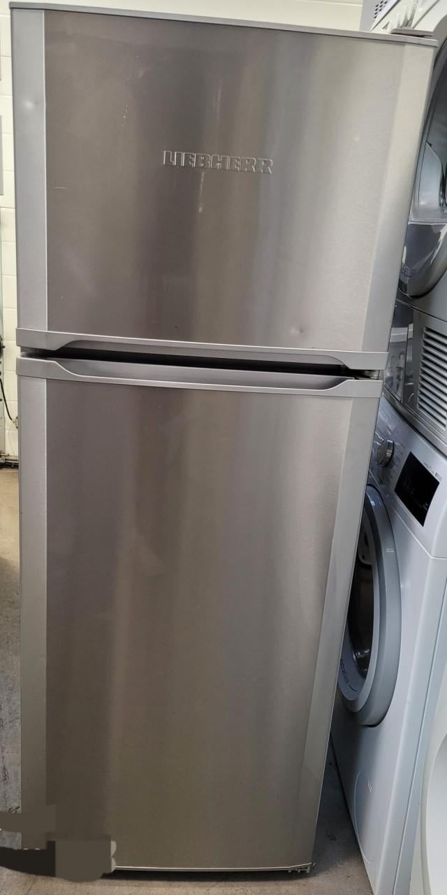 Liebherr koelvries combinatie rvs