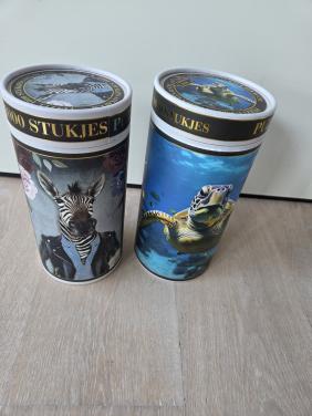 2 puzzels 1000 stukjes