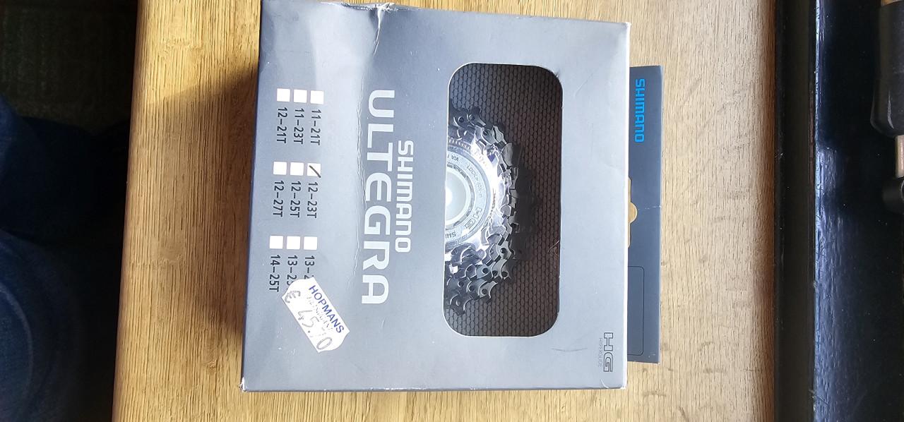 Shimano Ultegra racefiets casette