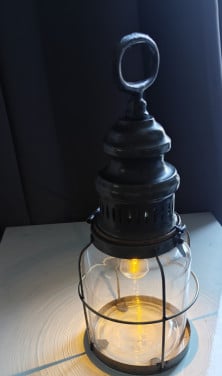 Glazen lantaarn, windlicht
