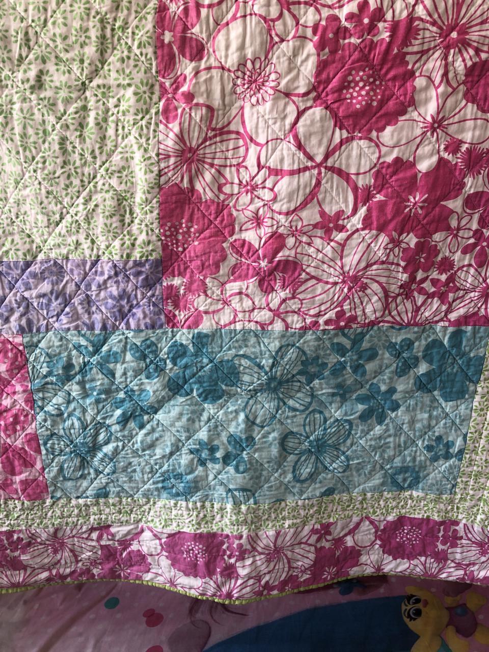 Sprei  Hiccups, decor Island flowers