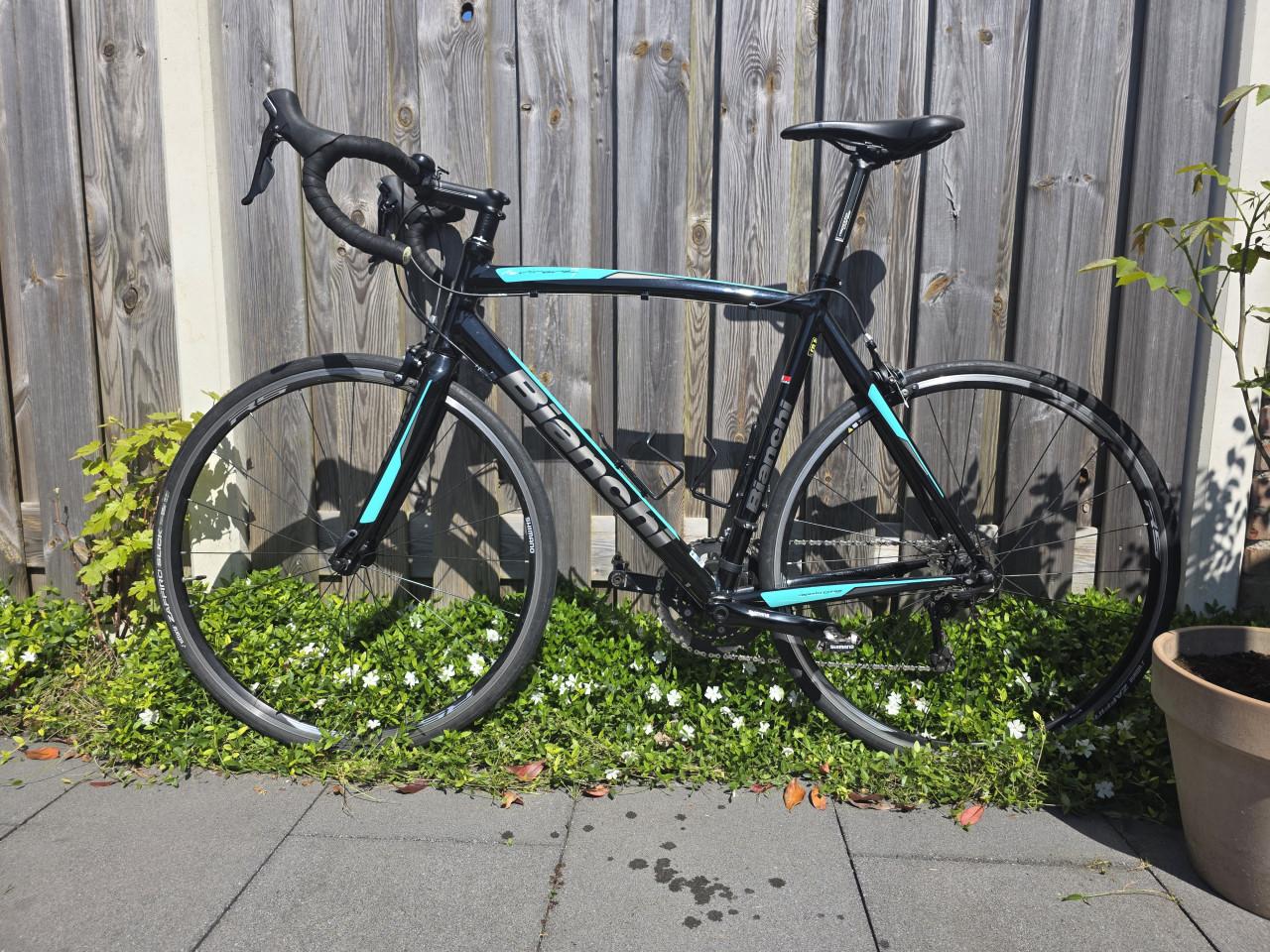 Bianchi Via Nirone 7 racefiets - Shimano 105 - maat 57