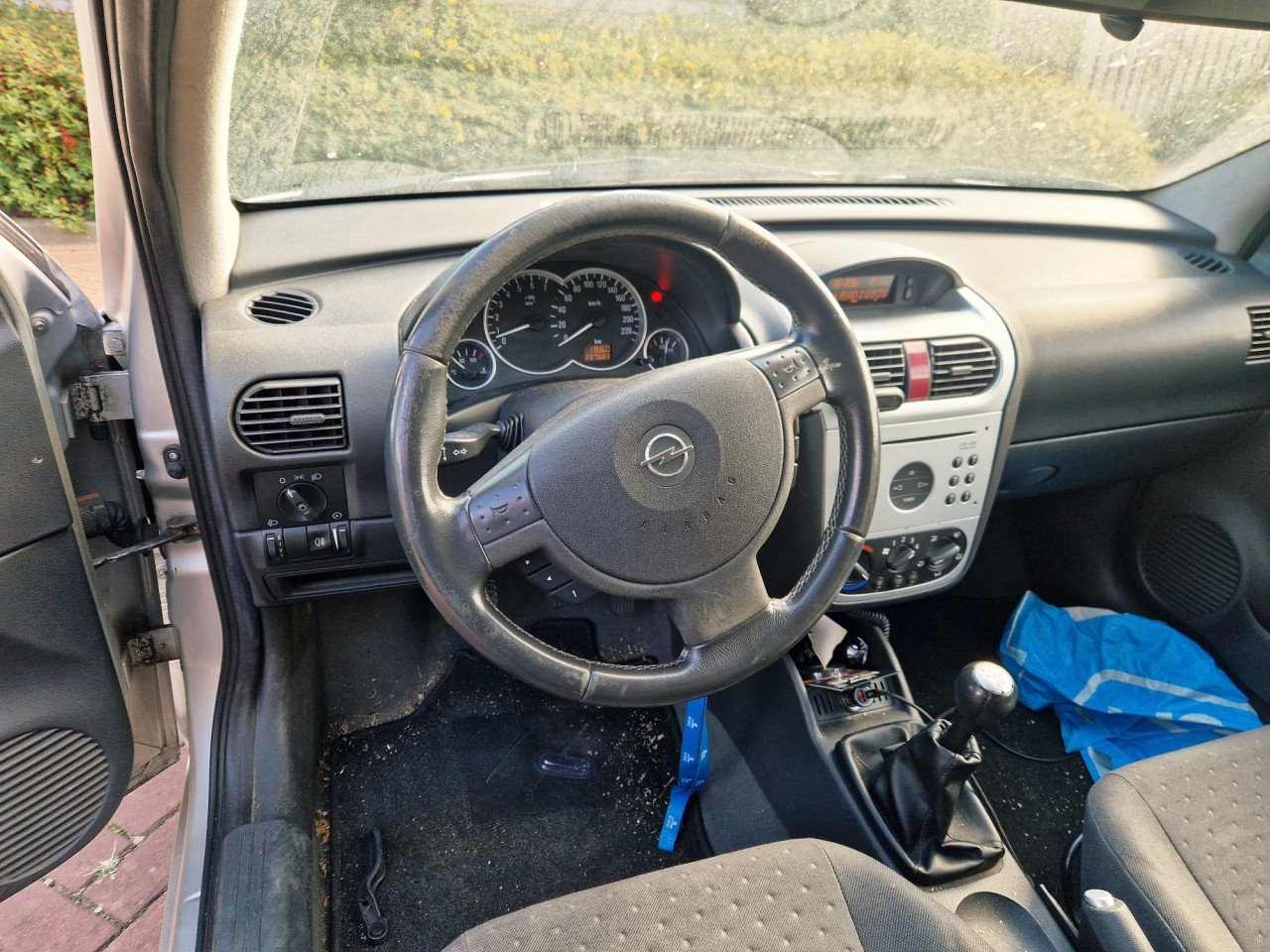 Opel Corsa met slippende koppeling