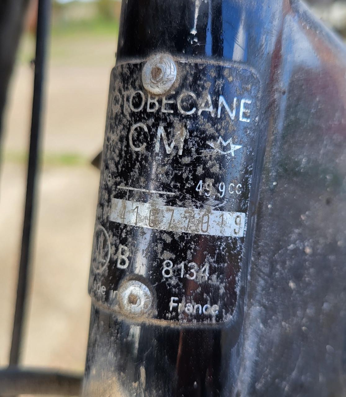 Mobylette bromfiets 1971