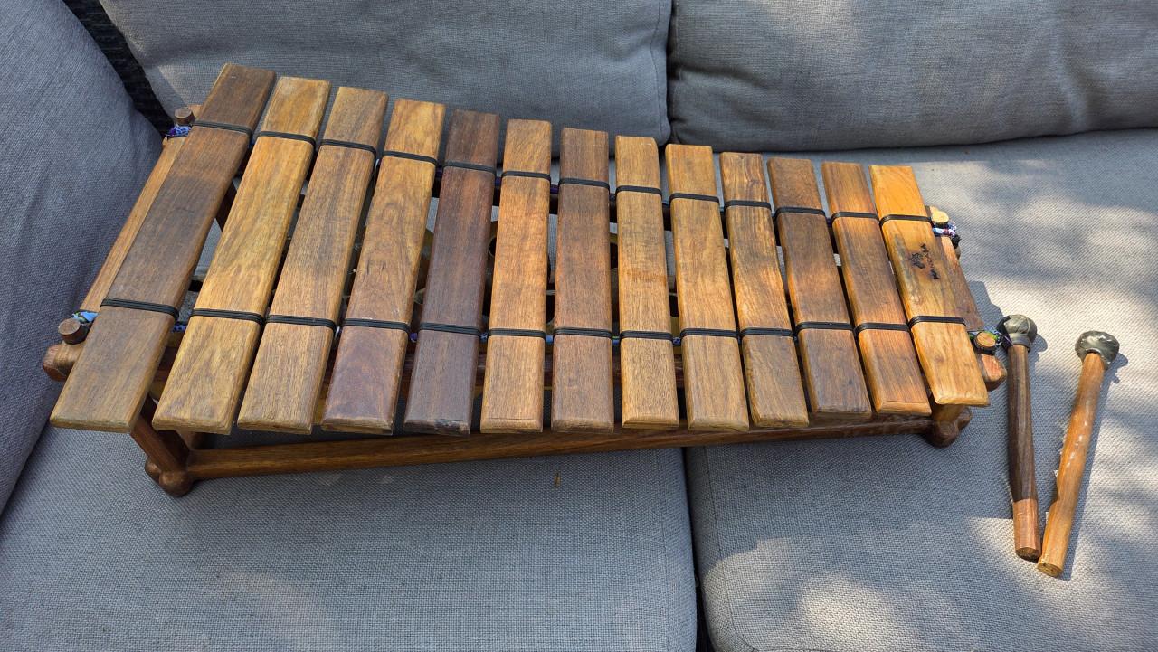 Unieke Kankaba Balafon - Handgemaakt Afrikaans Instrument