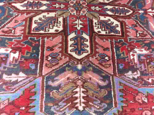 Tapijt uit Iran wol handwerk 261x356 zeer groot zwaar