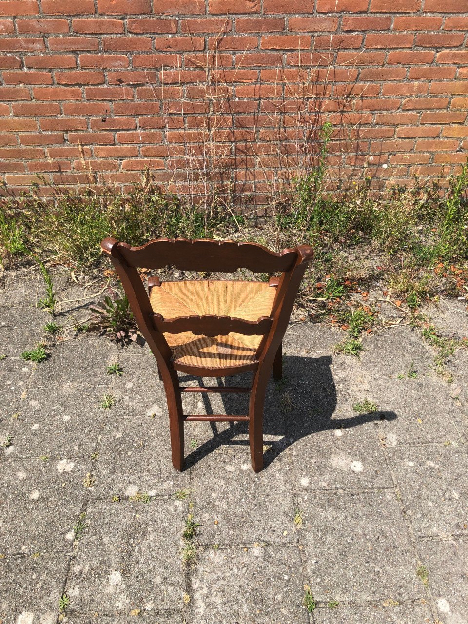 Boeren eettafel stoel.