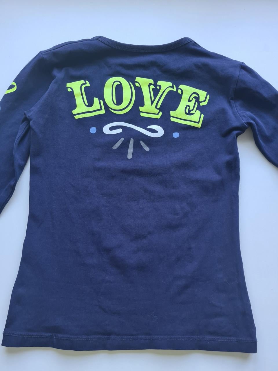 Tom-Du Longsleeve Maat 140-146 "All you need is love"