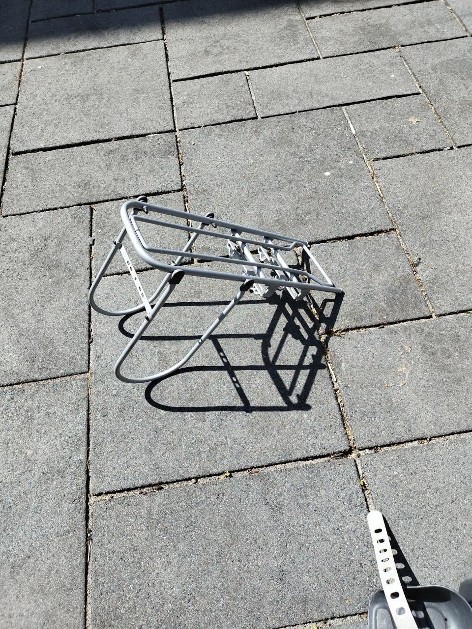 Yepp maxi fietsstoeltje met bagagedrageradaptor