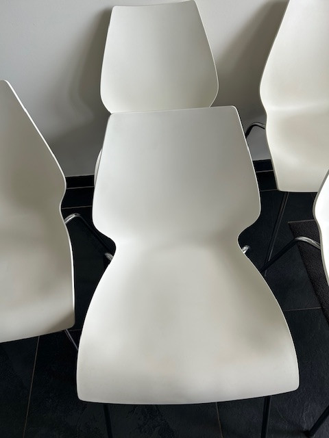 Kartell Maui stoelen wit 7 stuks