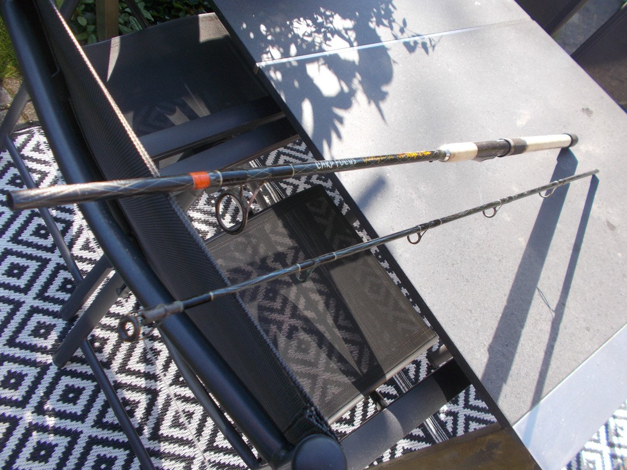 Carbon boothengel Gladly HI_TEC" lengte 210 cm , w,g,  tot 300 gram