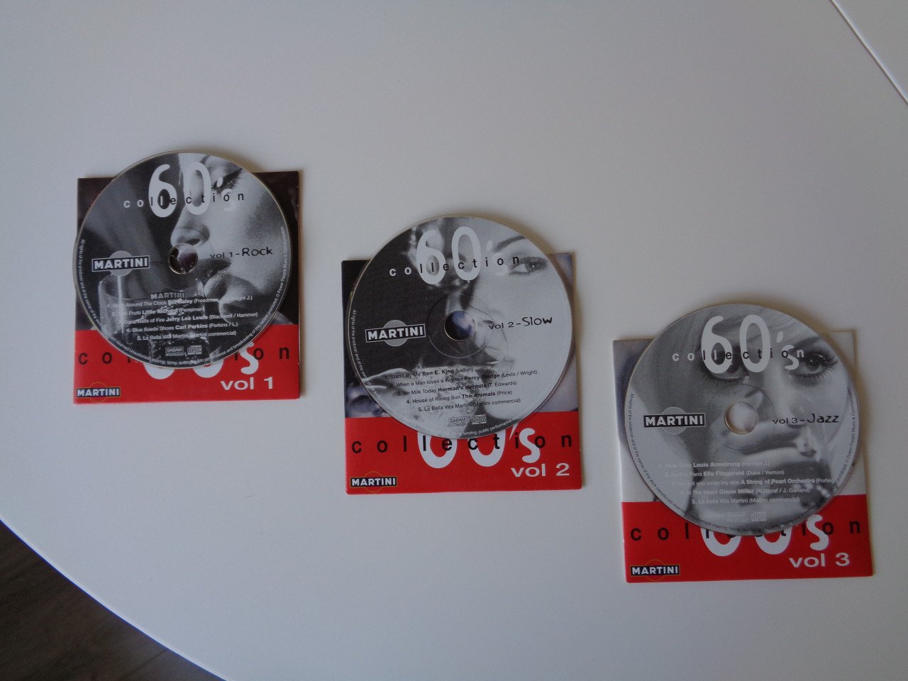 3 cd's Martini Il Momento 60'S collection