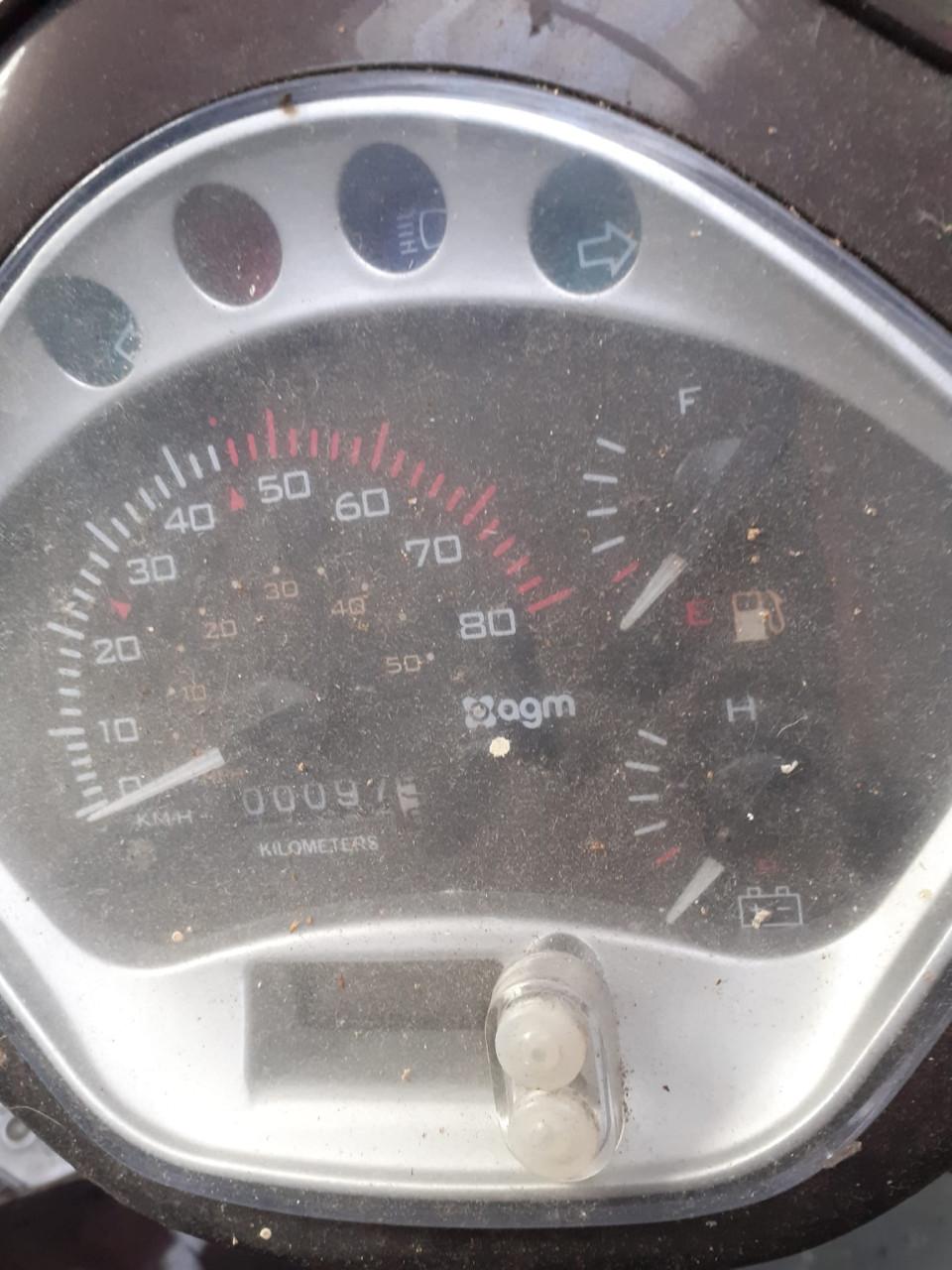 Scooter rijklaar met maar 98.6 km erop