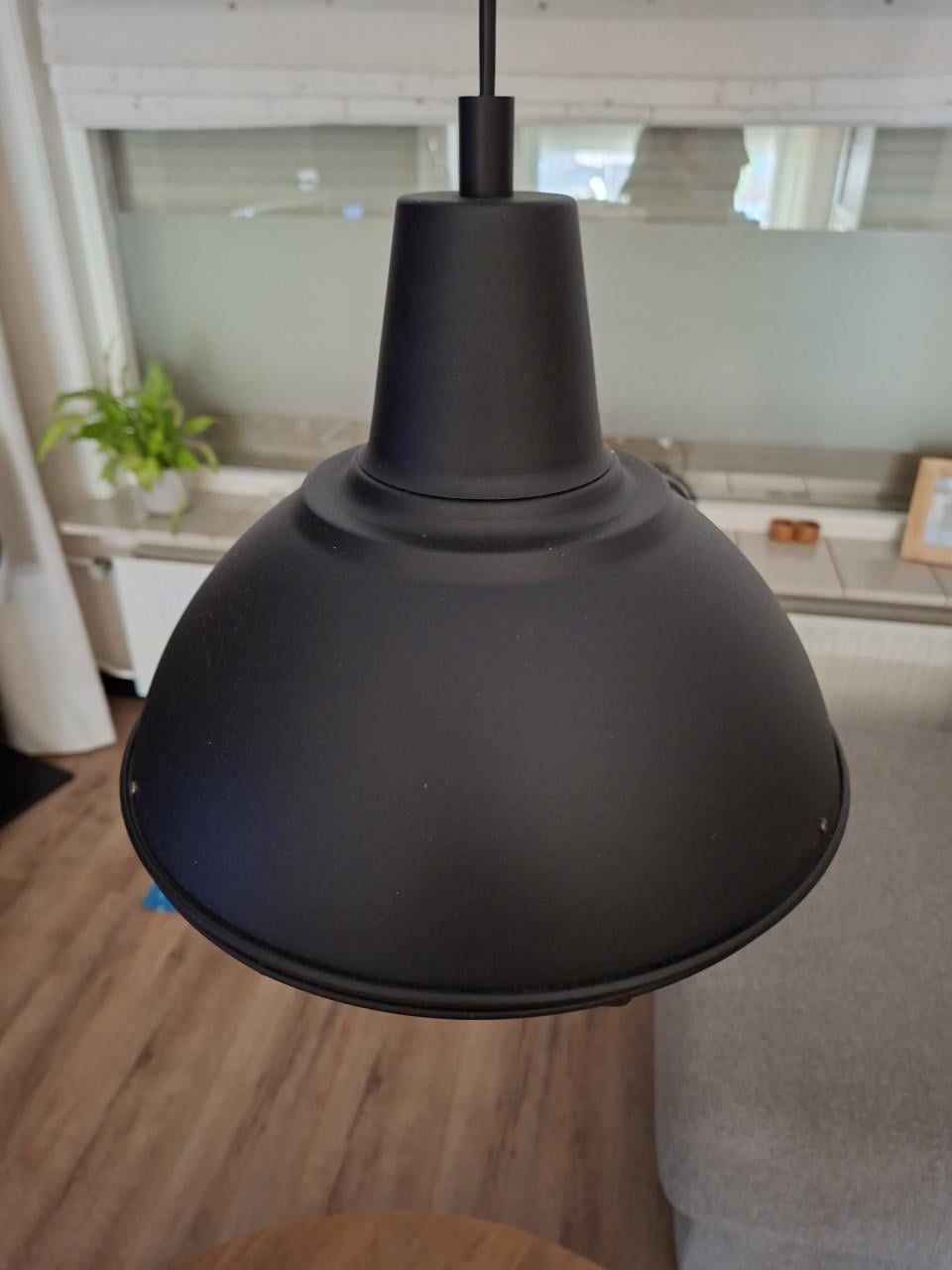 2x Hanglamp- Industrieel ontwerp- inclusief dimbare led lamp.