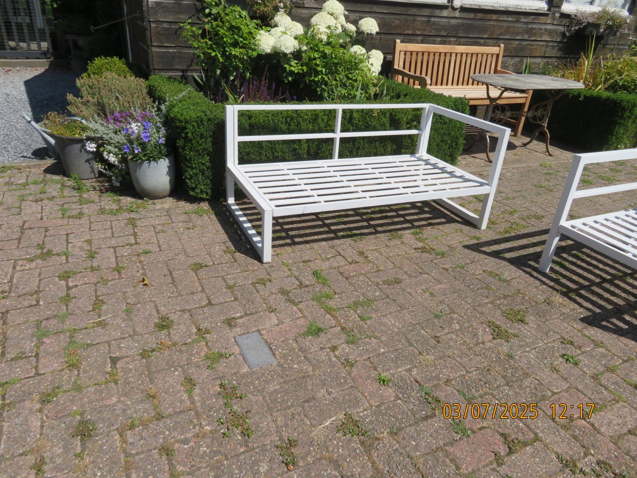 Lounge set zonder kussens