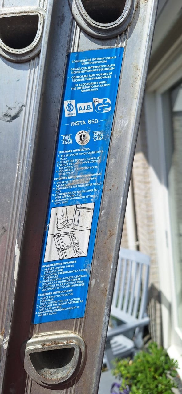 3-delige ladder Altrex Extender SGL 3080