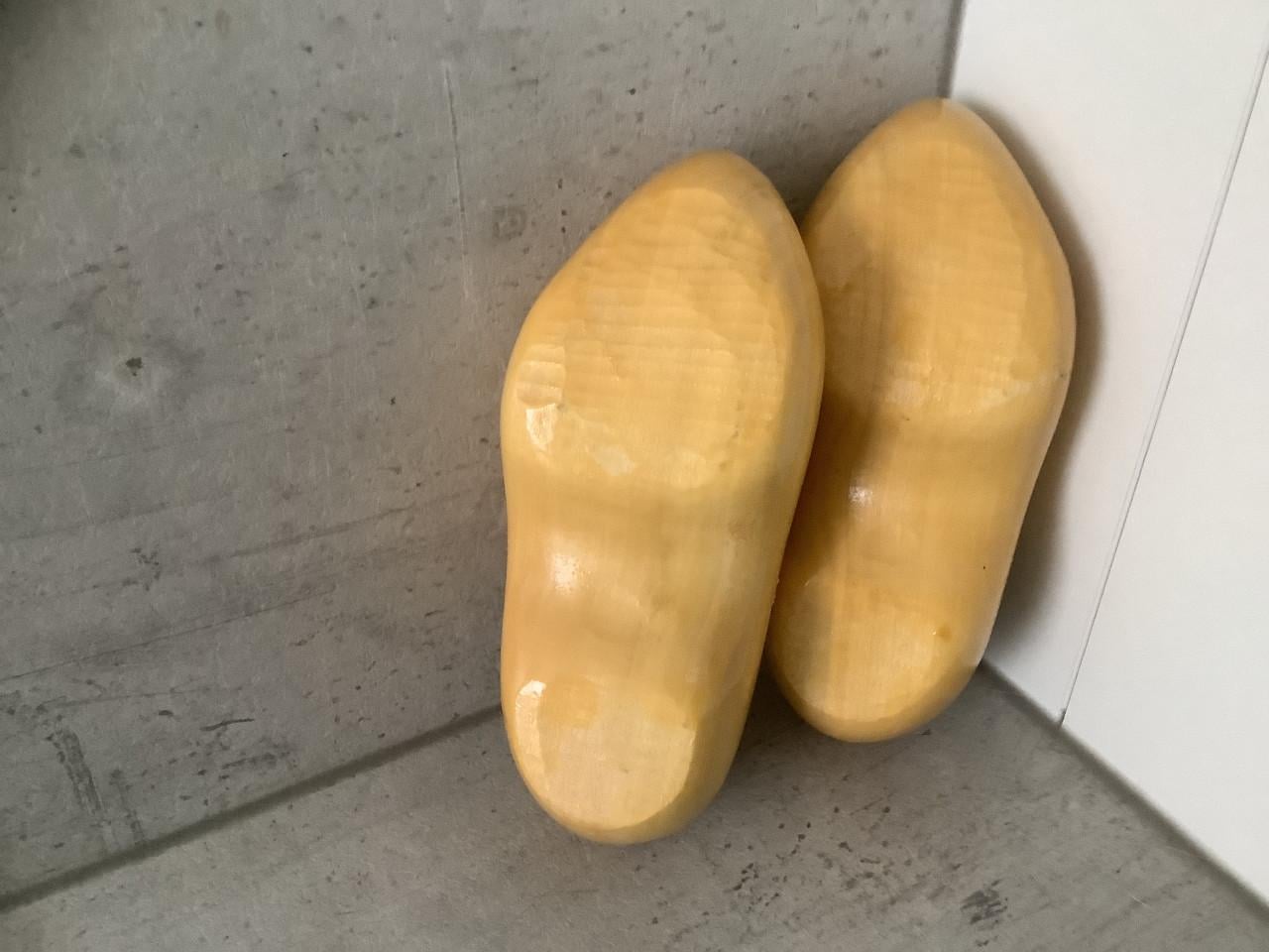 Nieuwe houten Nijhuis Klompen maat 19