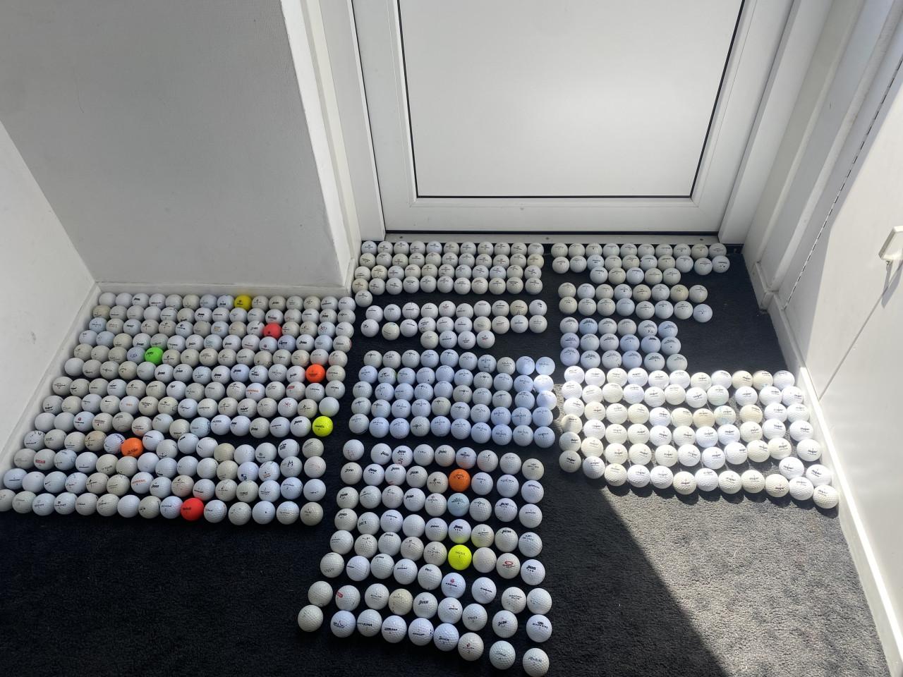 Golfballen 100 stuks mix