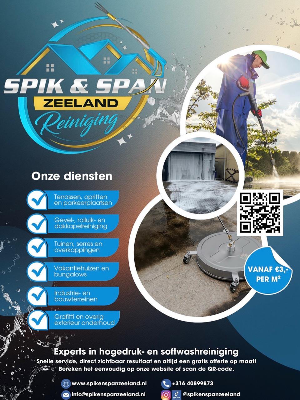 Buitenomgeving reinigen? Spik & Span helpt u graag!