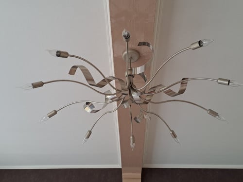RVS plafondlamp