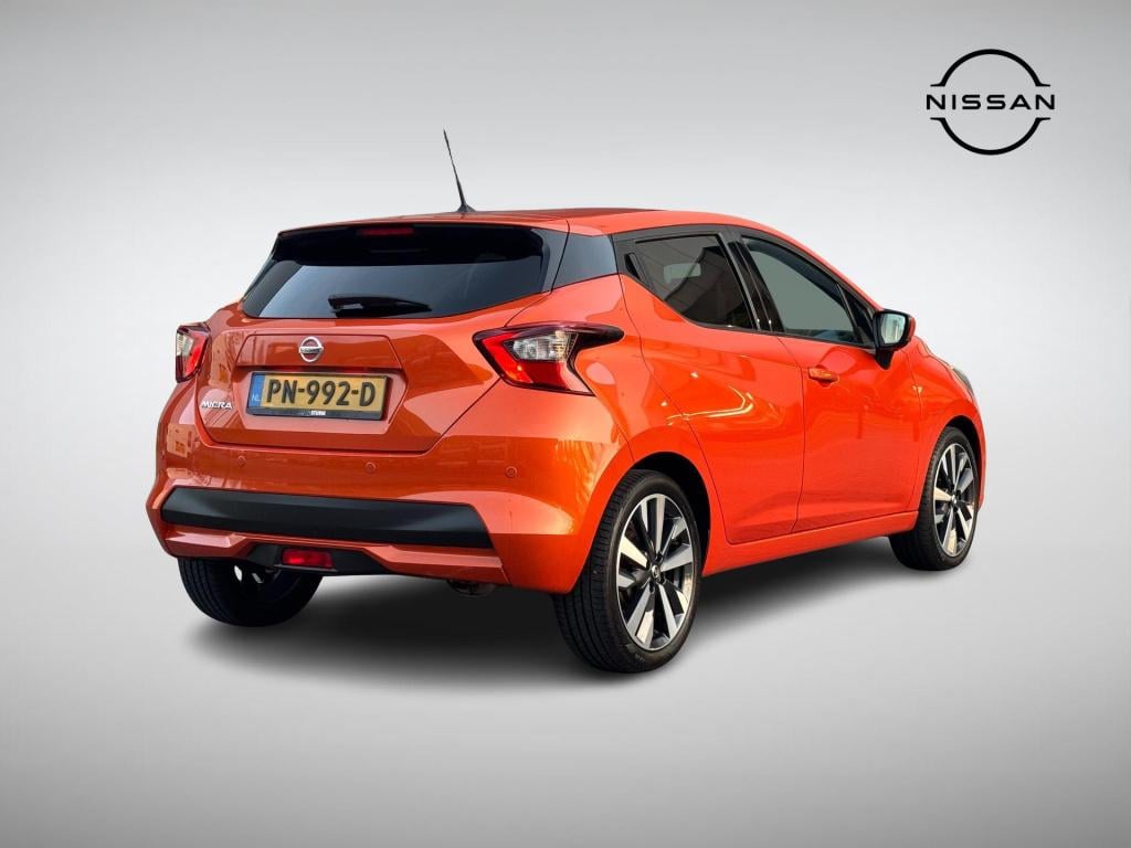 Nissan Micra 0.9 ig-t tekna nl-auto, luxe uitvoering!