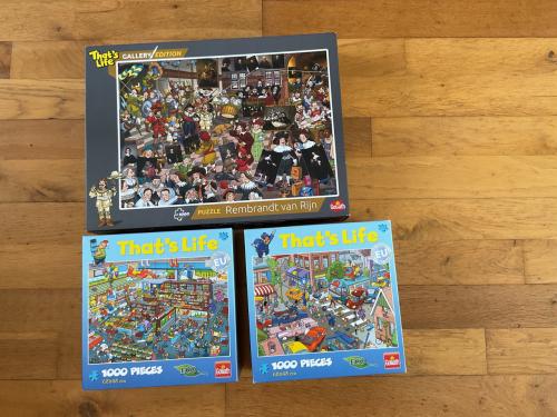3 That’s Life puzzels samen voor € 10