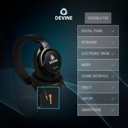 Studio Hoofdtelefoon - Devine Pro 2000