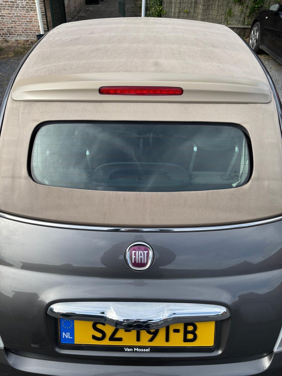 Fiat 500c grijs MOET NU WEG