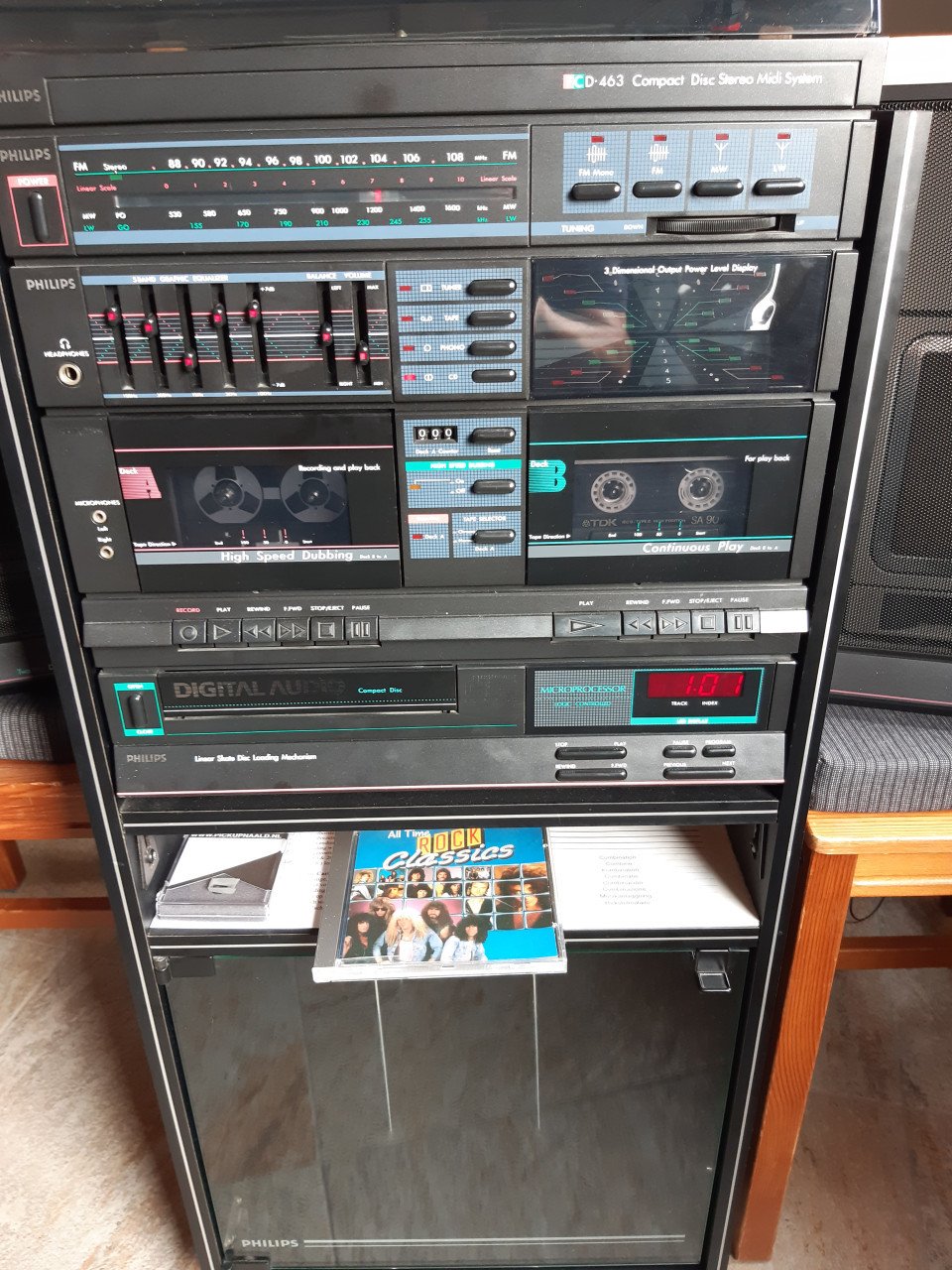 Philips toren, Bose luidsprekers