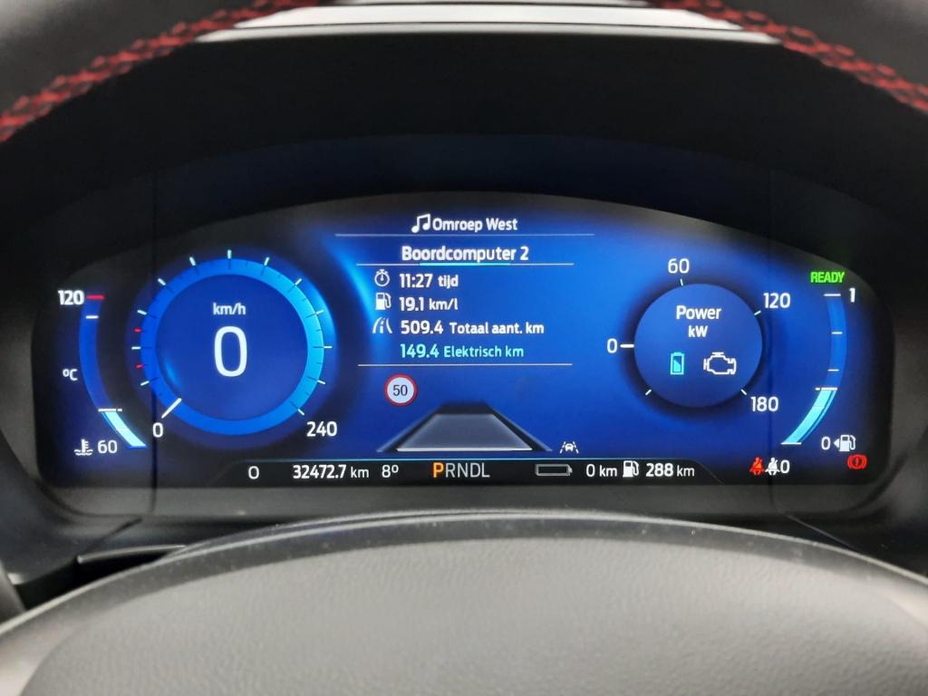 Ford Kuga 2.5 phev st-line panoramadak - adapt. cruise control - el. achter