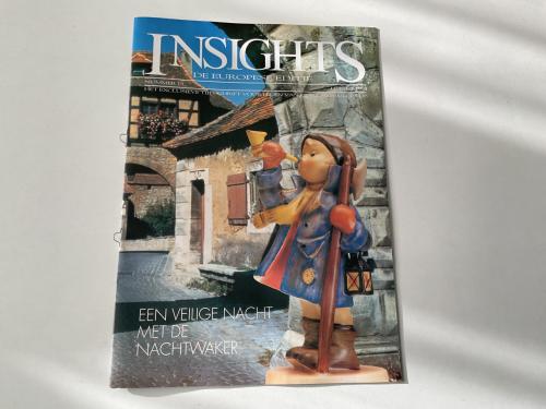 Tijdschrift Hummel club Herfst 1993 met blauwe verzamelmap.