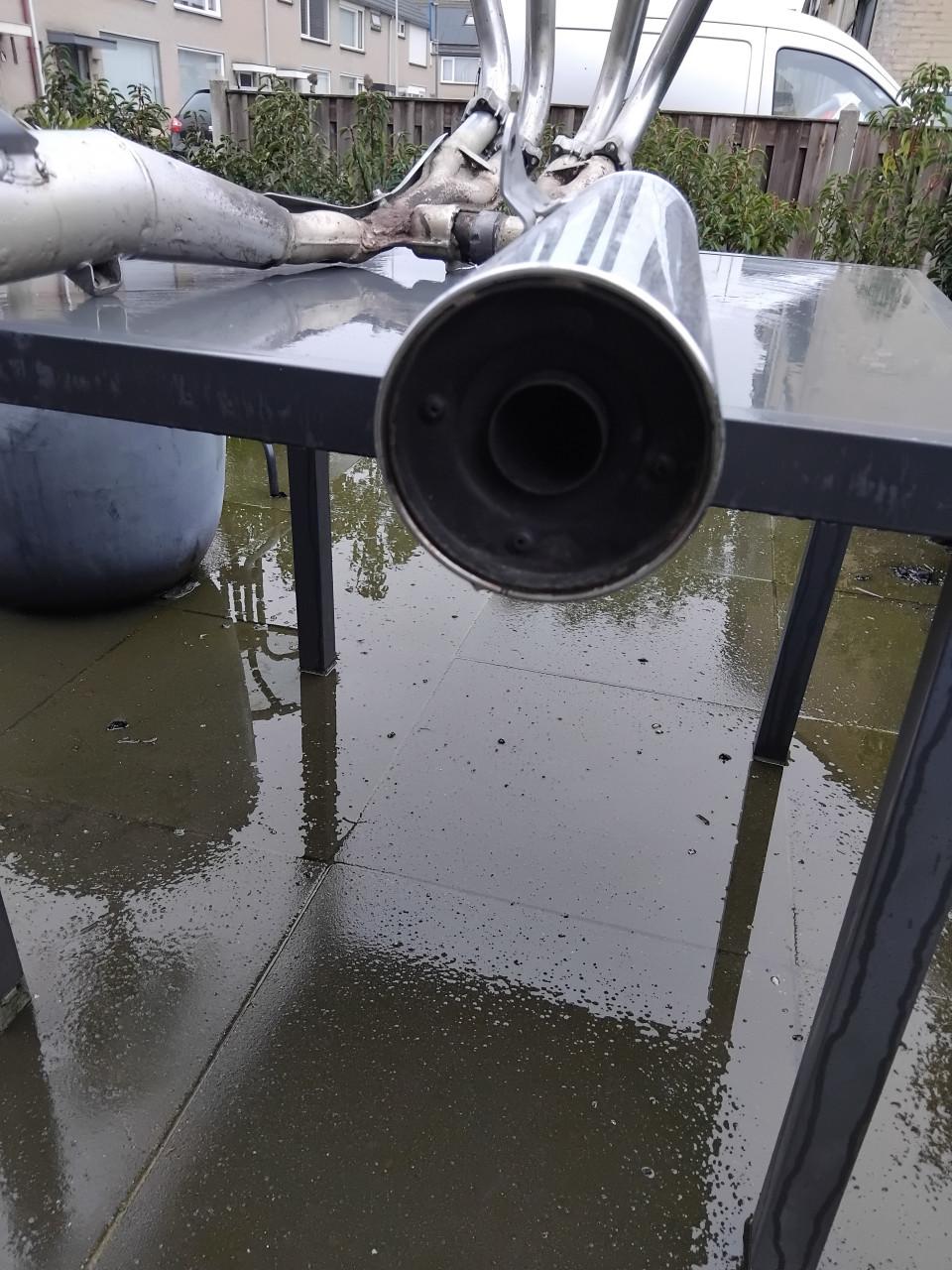 Orginele uitlaat honda cb750 seven fifty