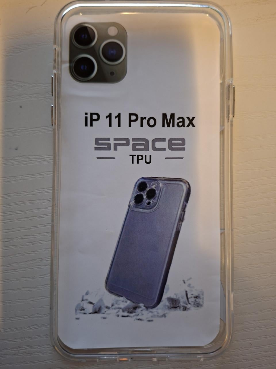 Apple iPhone 11 Pro Max Hoesje Dun TPU Transparant