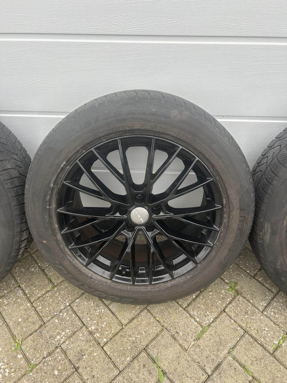 Winterbanden op velg 19inch Skoda/VW/Audi