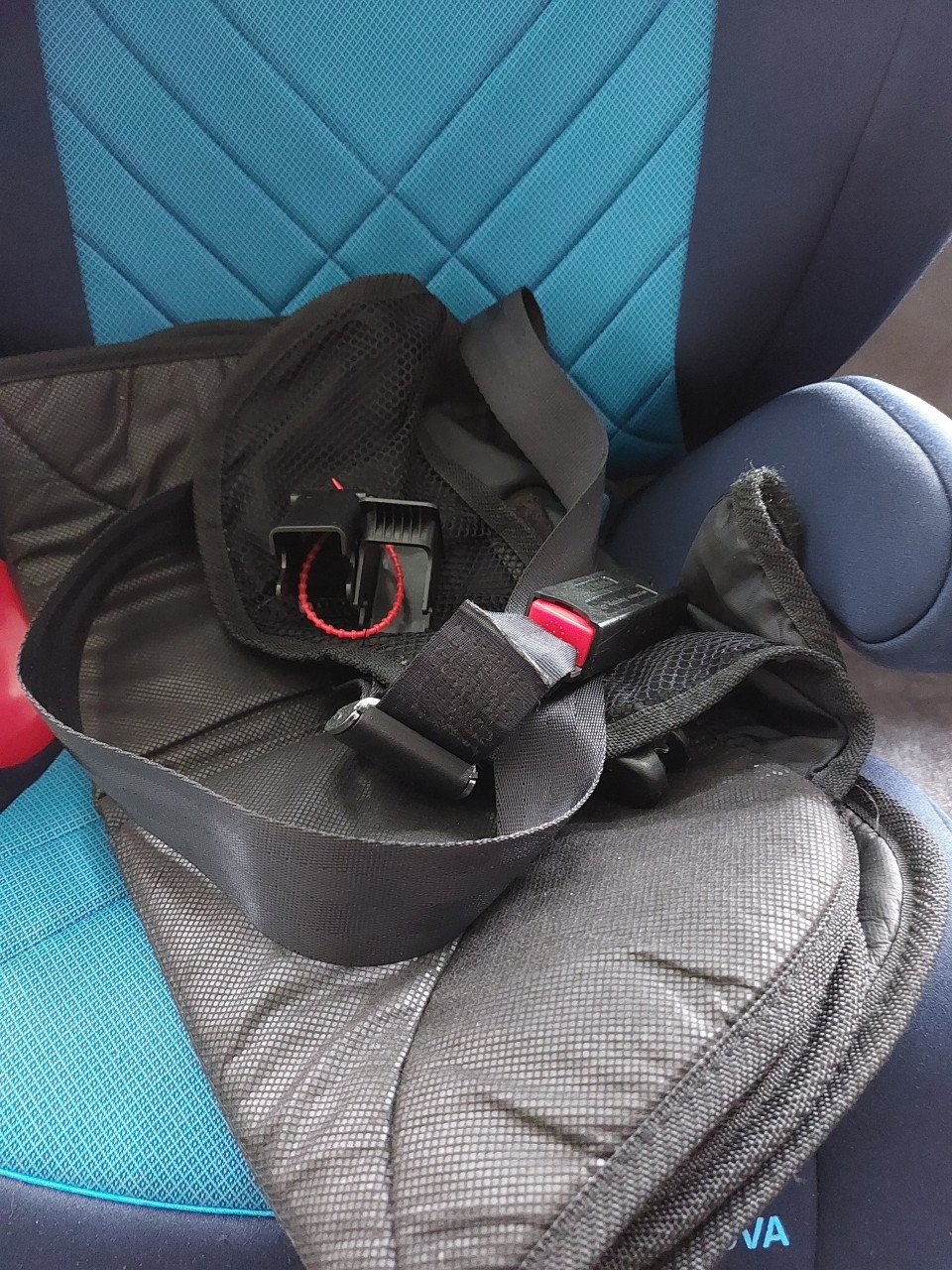 Recaro autostoeltje met speakers!