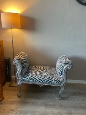 Zebra sofa