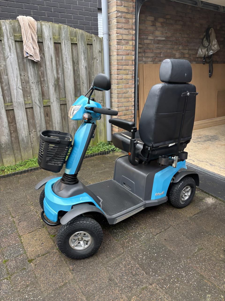 Scootmobiel Galaxy Excel 2 4 wielen Blauw