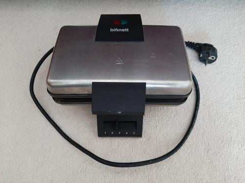 Elektrisch wafelijzer.