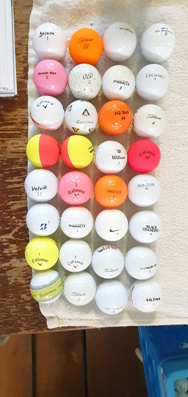 Golfballen mix