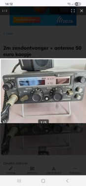 2 meter Radio Amateur zender