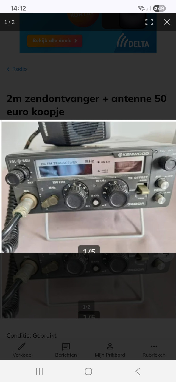 2 meter Radio Amateur zender