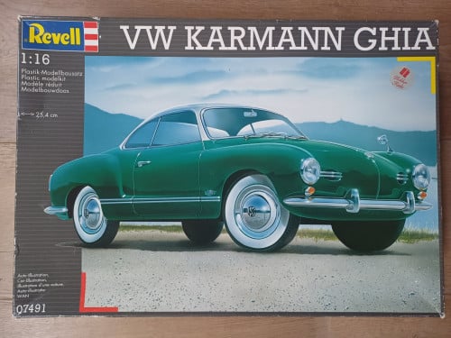 Revell VW Karmann Ghia 1:16 bouwdoos bouwpakket