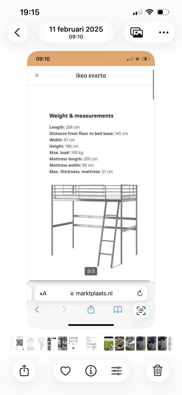 Hoogslaper. Ikea
