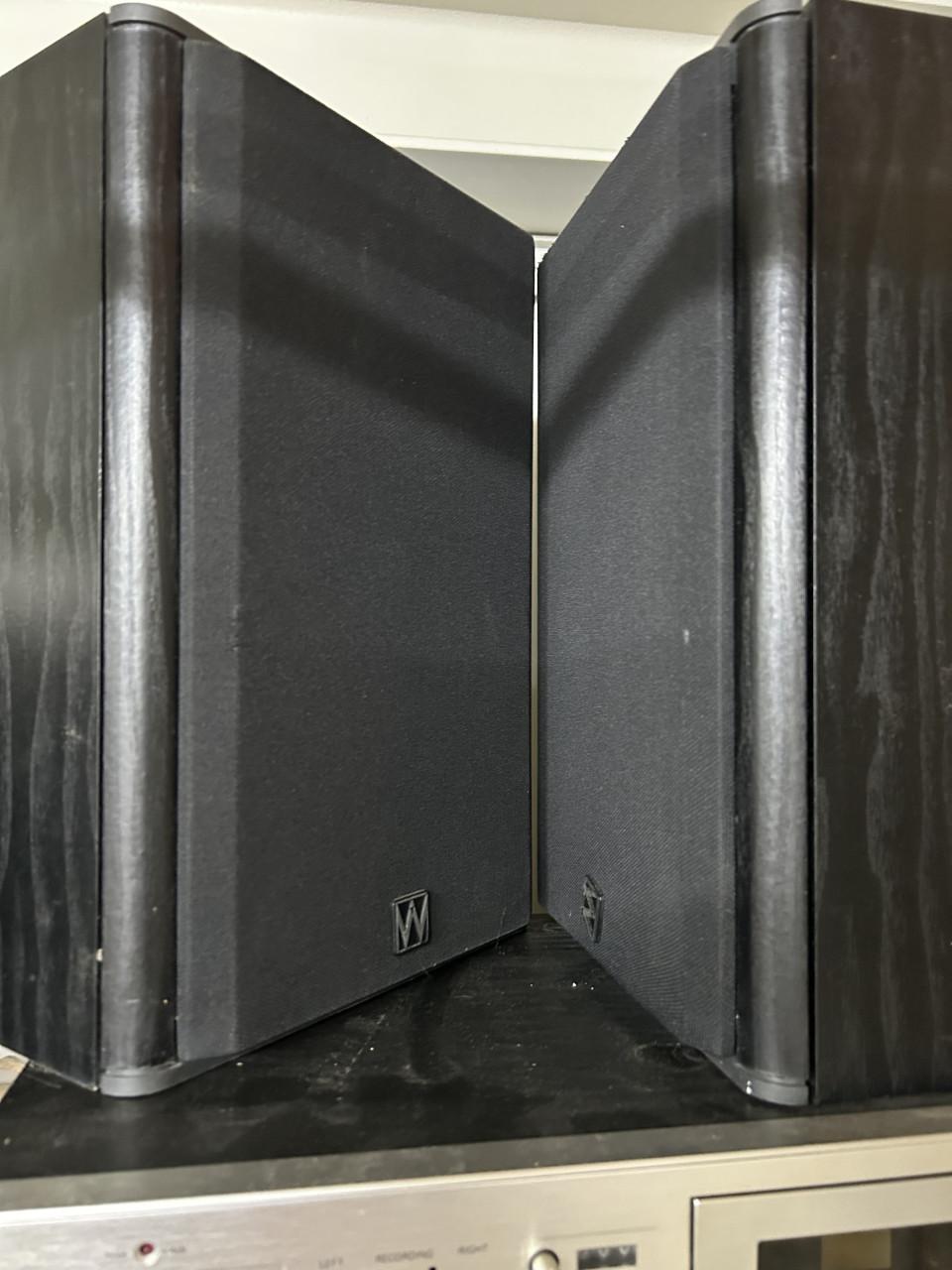 Wharfedale boekenplank speakers